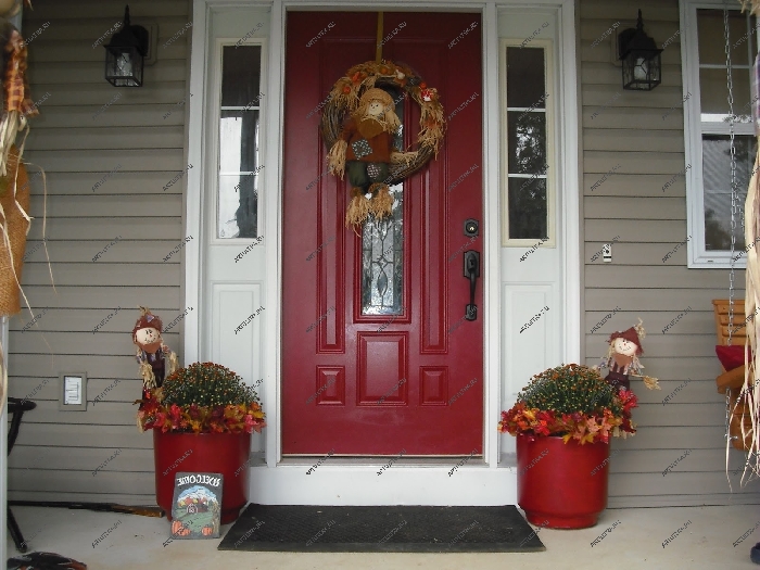 Металлическая дверь премиум-класса в коттедж