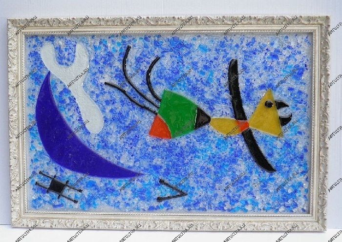 Картина на стекле для детской комнаты