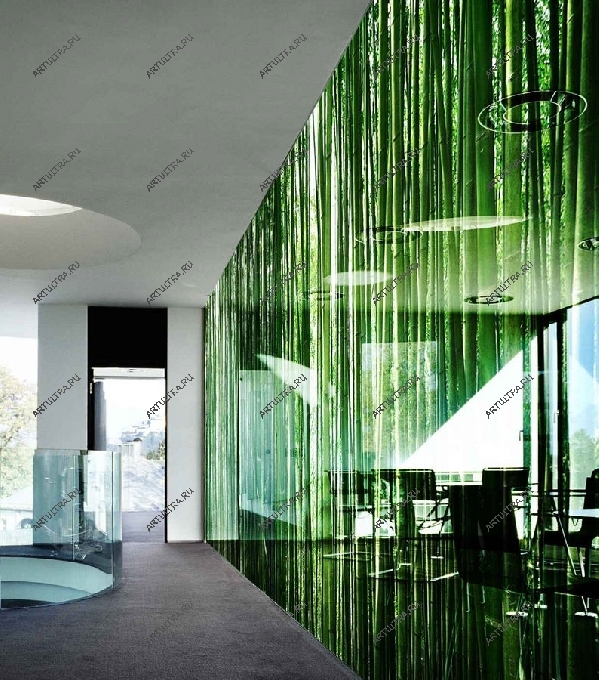 Стеновые фотопанели в офисе