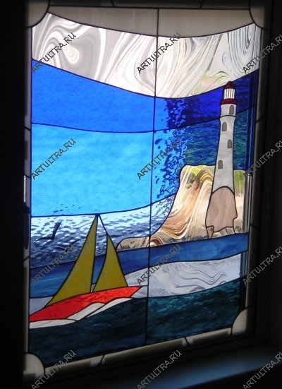 Панно Тиффани с подсветкой - эффектный элемент декора