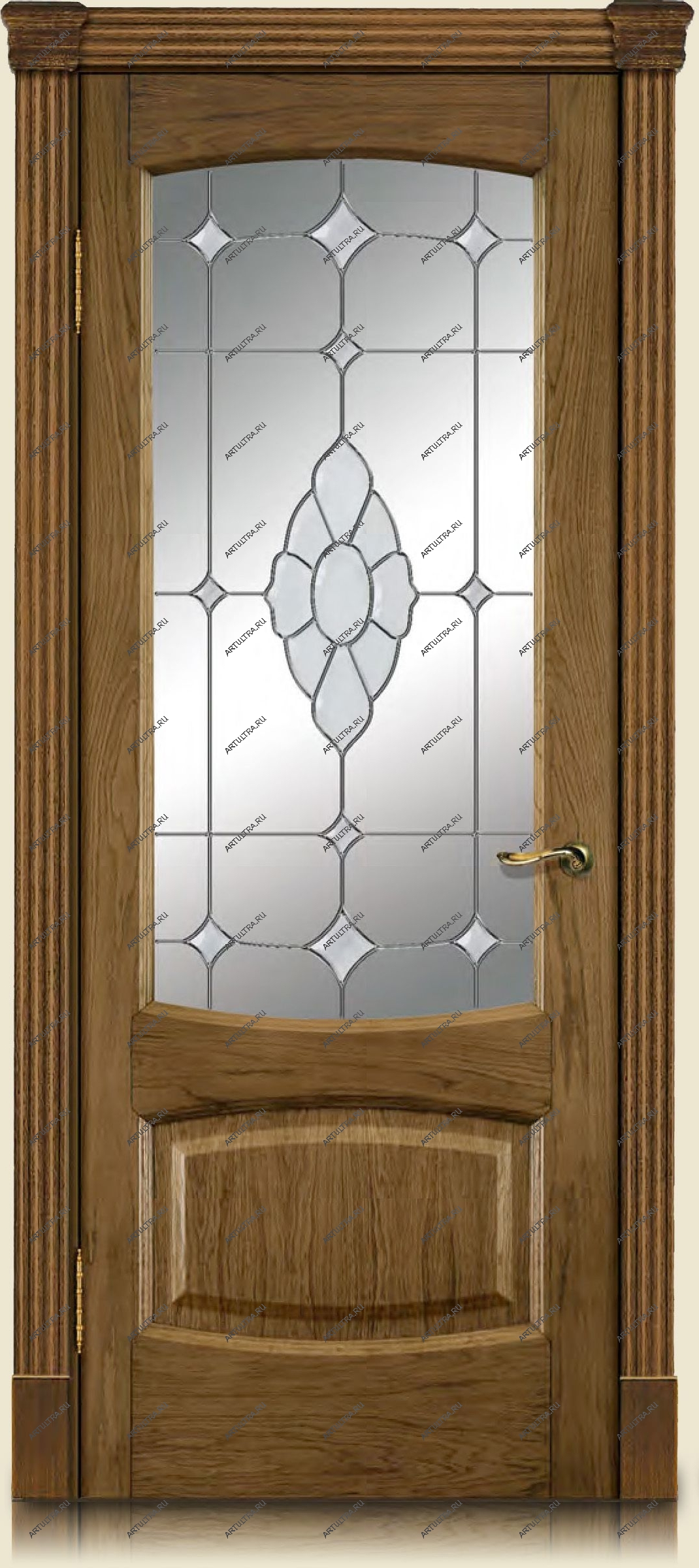 Межкомнатные двери с фацетом