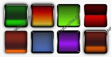 мозаика из полированного стекла