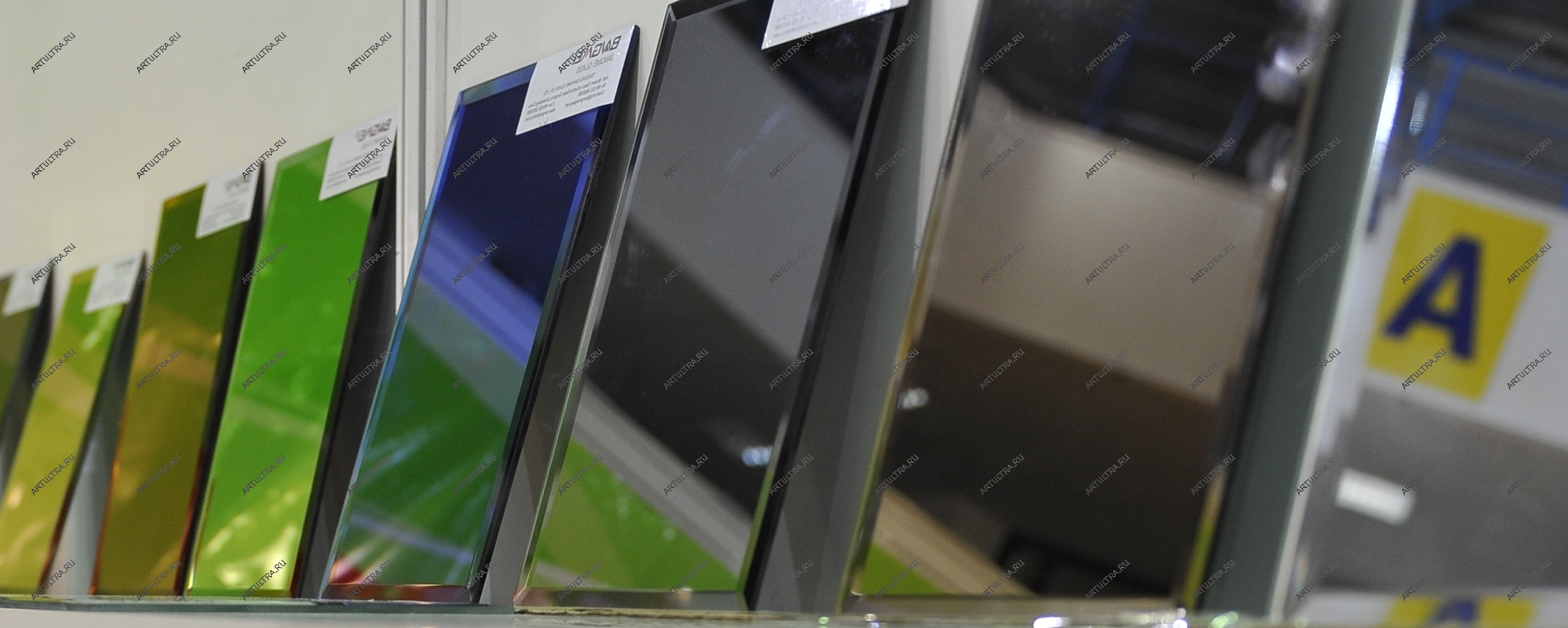 мозаика из полированного стекла1