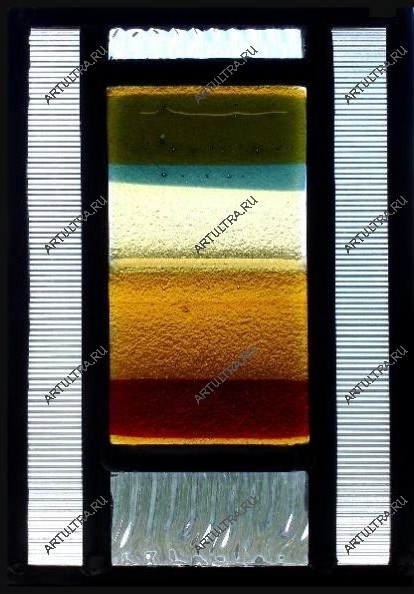 Фьюзинг из стекла в стиле Хай-тек