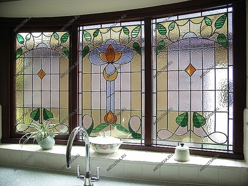 витражи для кухни