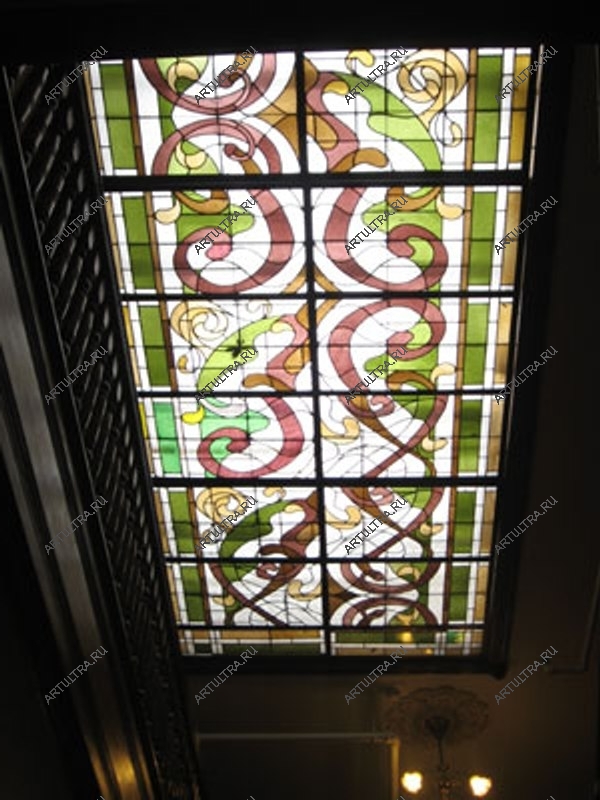 витражи на потолки