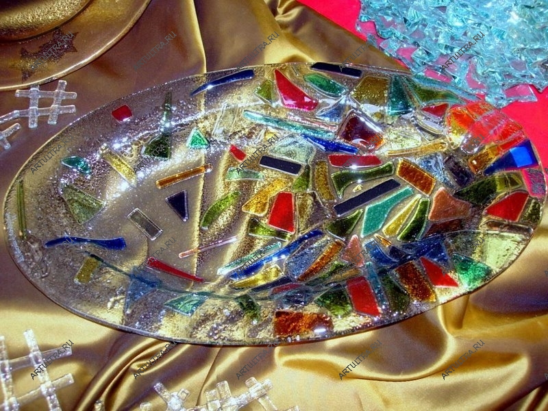 Изделия из фьюзинга ярки и очень эффектны